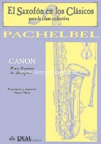 Canon, para Cuarteto de Saxofones