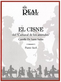 El Cisne, del Carnaval de los animales, Piano fácil