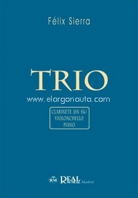 Trío para Clarinete (en Sib), Violoncello y Piano