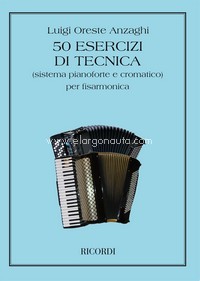 50 Esercizi di tecnica, per fisarmonica