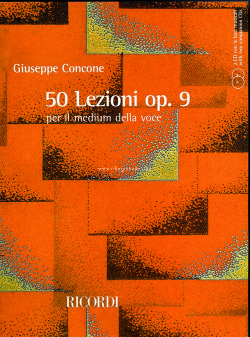 50 Lezioni per il medium della voce, Opus 9, + CD