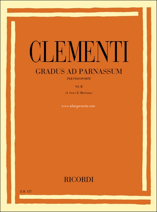Gradus ad Parnassum, per pianoforte, vol. 2