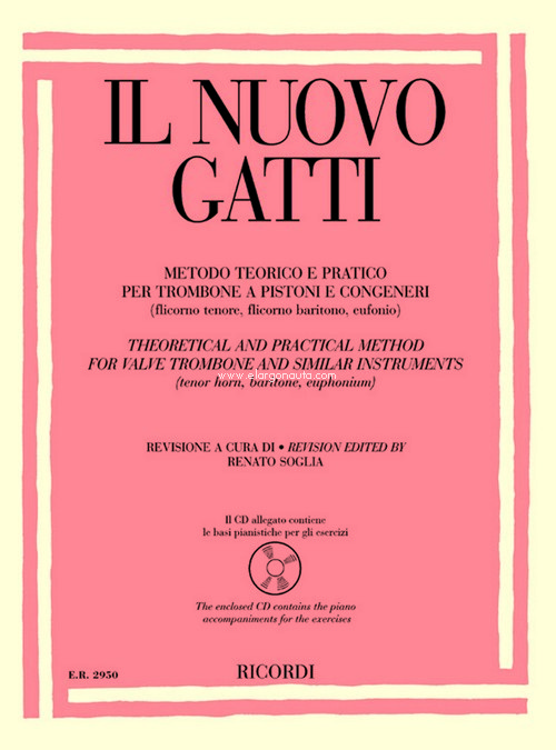 Il Nuovo Gatti: Metodo Teorico E Pratico Per Trombone, Trombone or Tuba