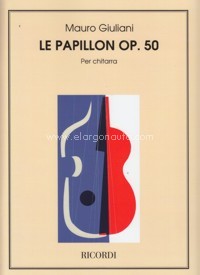 Le papillon, op. 50, per chitarra. 9790041330648