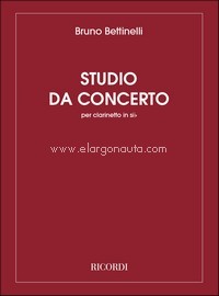 Studio Da Concerto, Clarinet. 9790041319520