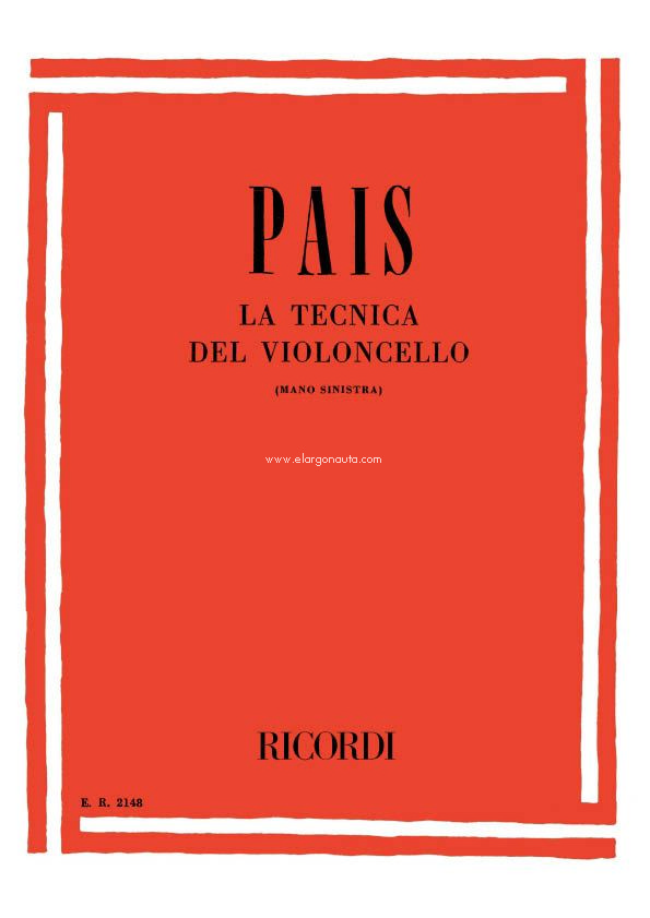 La tecnica del violoncello. Mano sinistra