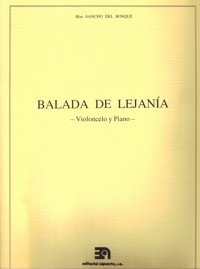 Balada de lejanía, para violonchelo y piano