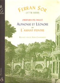 Obertura del ballet "Alphonse et Léonore" ou "L'amant peintre". 9788488955371