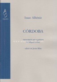 Córdoba, transcripció per a guitarra. 9788492852000