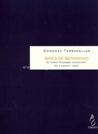 Àries de Beniamino, de l'oratori 'Giuseppe riconosciuto', per a soprano i piano