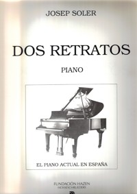 Dos retratos, para piano. 9788438101803