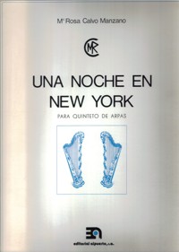 Una noche en New York, para quinteto de arpas