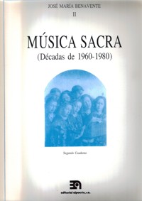 Música sacra, segundo cuaderno (décadas de 1960-1980). 9790692120117