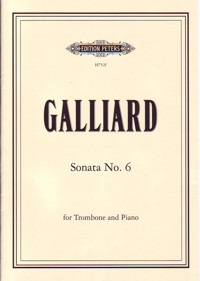 Sonate nº 6 in C, for trombone et piano
