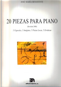 20 piezas para piano (revisión 2008). 9790692122418