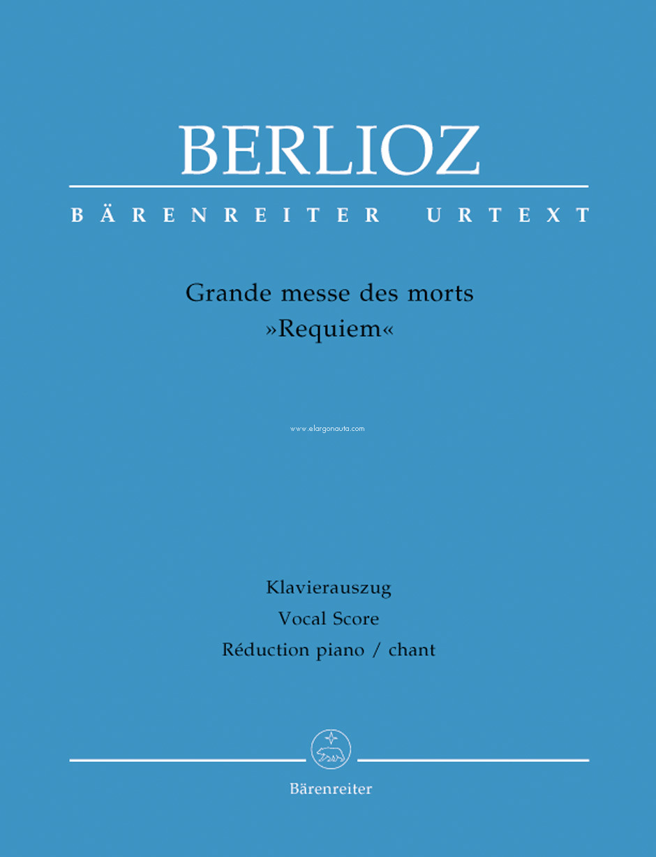 Grande messe des morts, "Requiem", Vocal Score, Piano Reduction