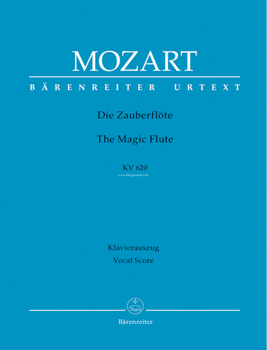 Die Zauberflöte, KV 620. Vocal Score. 9790006450510