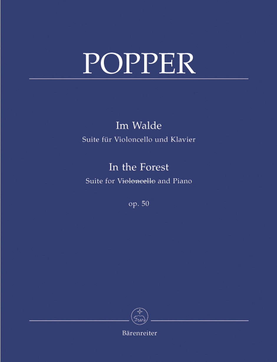 Im Walde Op. 50, Cello and Piano