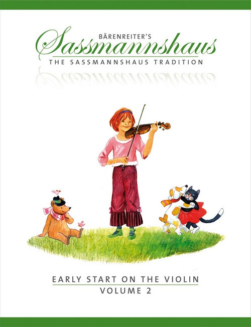 Early Start On The Violin, Vol. 2: a violin method for children age four and older