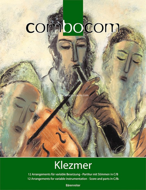 Klezmer, 12 Arrangements für variable Besetzung (Parts in C/B/Eb)