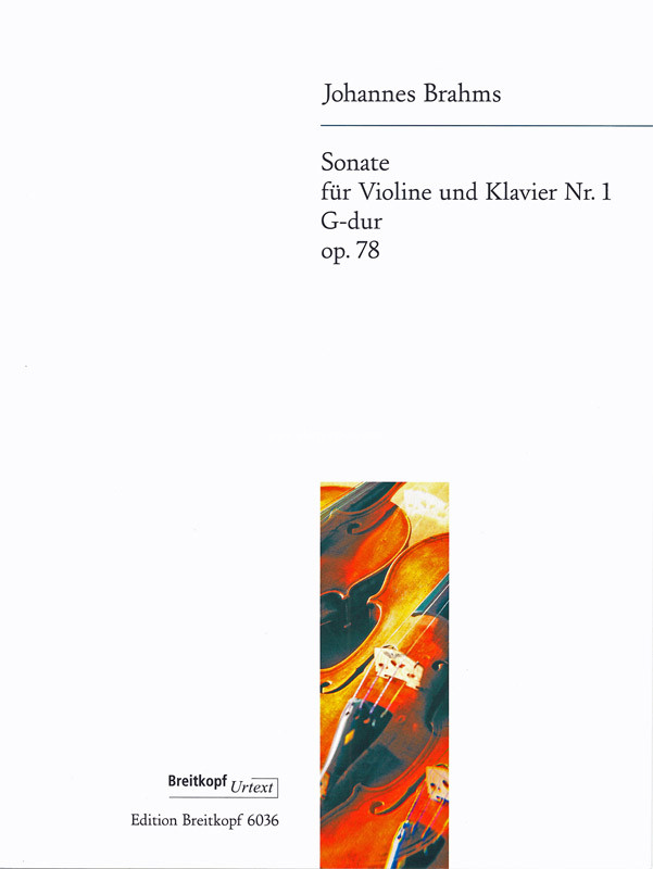 Sonata for Violin and Piano No. 1 in G major, op. 78. 9790004165744