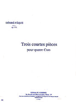 Trois courtes pièces, op. 131, pour quatre Cors. 43506