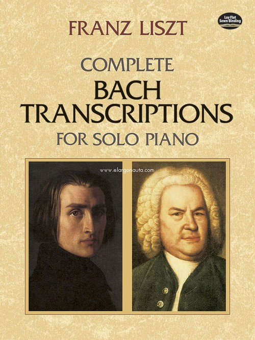 Complete Bach Transcriptions for Solo Piano. 9780486426617