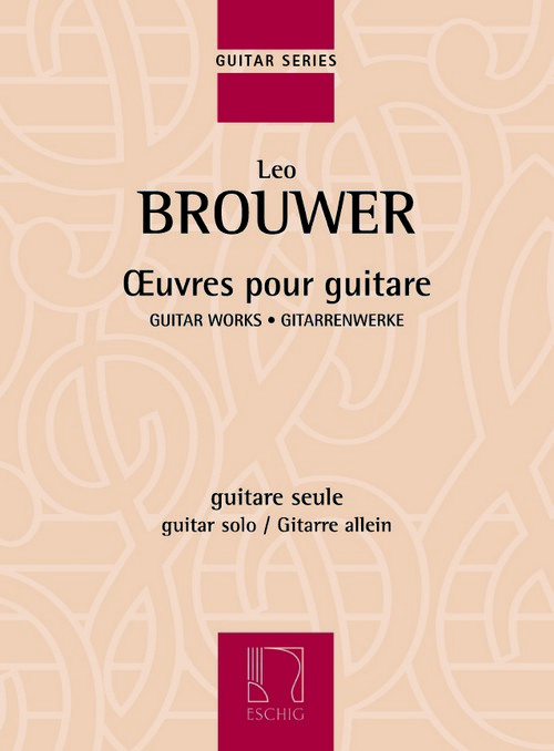 Oeuvres pour guitare, guitare seule = Guitar Works, guitar solo. 9790045045029