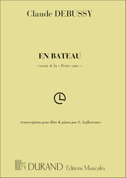 En Bateau: transcription pour flûte et piano, Flute and Piano. 9790044011711