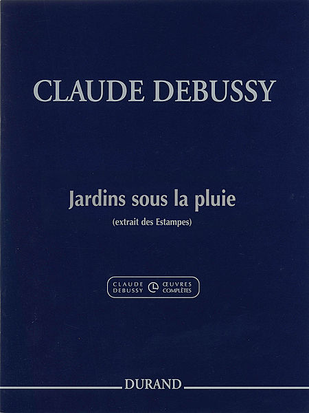 Jardins Sous La Pluie: extrait du - excerpt from Série I Vol. 3, Piano