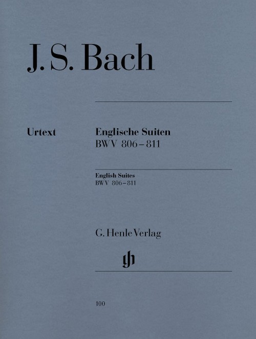 Englische Suiten, BWV 806-811, Klavier. 9790201801001