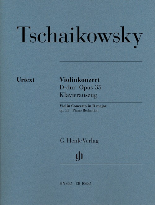 Violin Concerto in D major, Op. 35. Piano Reduction. Urtext. 9790201806853