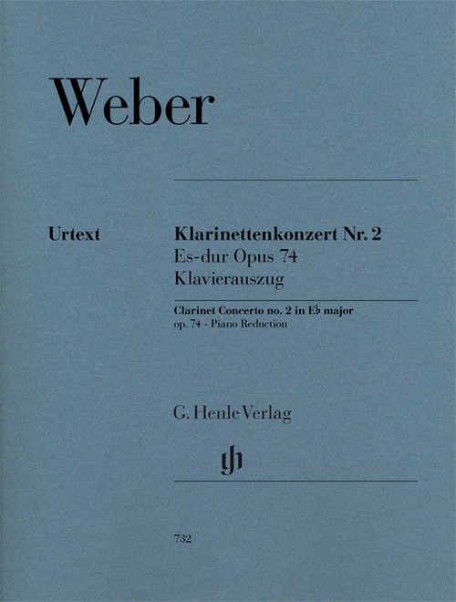 Clarinet Concerto no. 2 in Eb major, op. 74, Piano Reduction