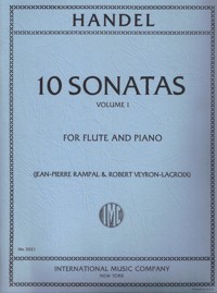 10 Sonatas, for Flute and Piano, vol I. 46623