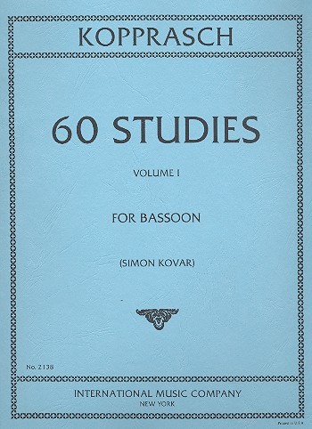 60 Studies Vol. 1, for Bassoon