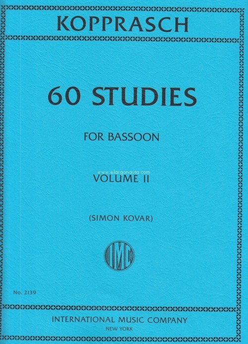 60 Studies Vol. 2, for Bassoon