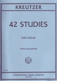 42 Studies for Violin. 46708