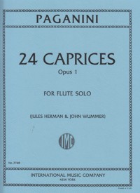 24 Caprices, op. 1, for Flute. 9790220421372