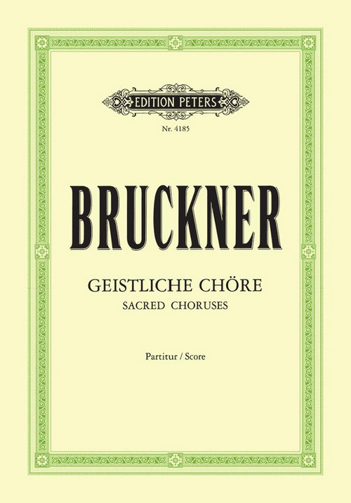 10 Sacred Choruses: 4-8 voices (a cappella or with organ and/or trombones), Vocal Ensemble