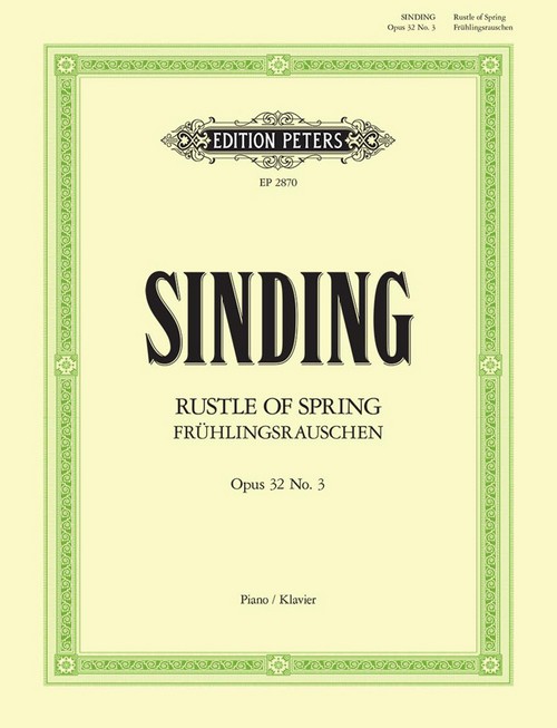 Fruhlingsrauschen Op.32/3, Piano