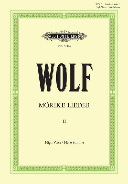 Mörike-Lieder Vol. 2: 53 Lieder , High voice and Piano