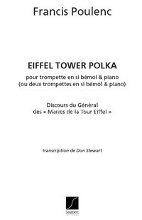 Eiffel Tower Polka pour trompette et piano. 9790048030053