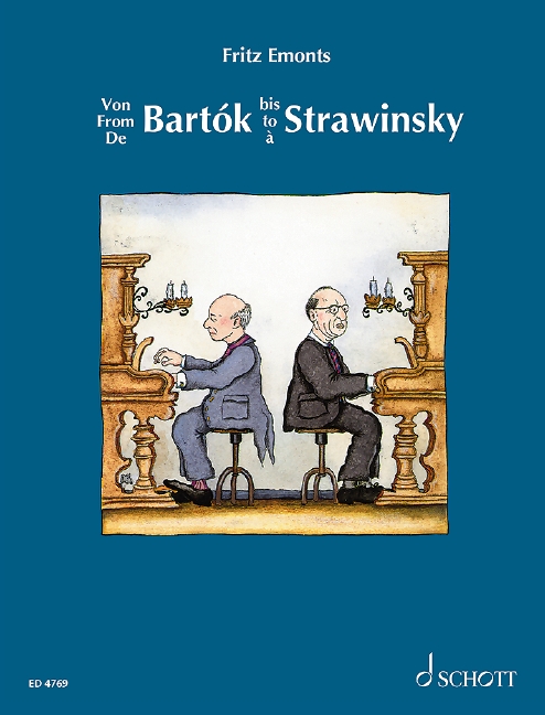 From Bartók to Strawinsky. Easy Modern Piano Pieces