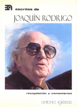 Escritos de Joaquín Rodrigo. 9788438103579