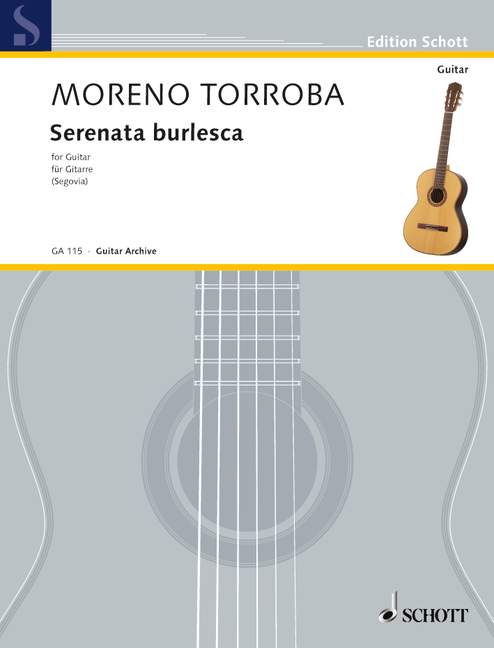 Serenata burlesca, for guitar