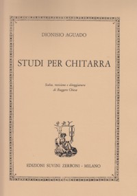 Studi per chitarra