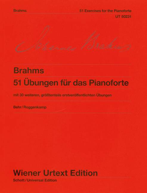 51 Exercises for the Pianoforte WoO 6 = 51 Übungen für das Pianoforte WoO 6