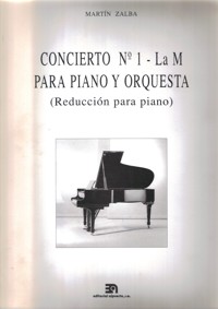 Concierto nº 1 en La mayor, para piano y orquesta (reducción para piano)