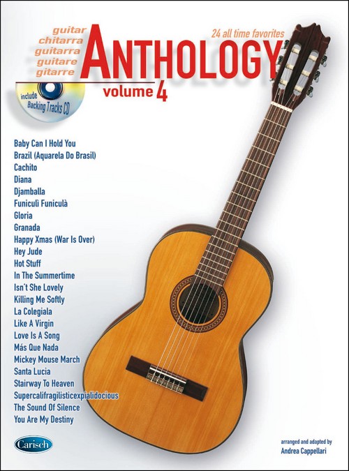 Anthology volume 4. Guitarra. 9788850717231