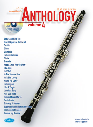 Anthology volume 4. Oboe = Hautbois. 9788850717262